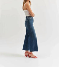 Daze - Pleaser High Rise Wide Ankle Jeans