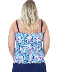 Profile By Gottex - Plus Size Sweetheart Underwire Tankini Top