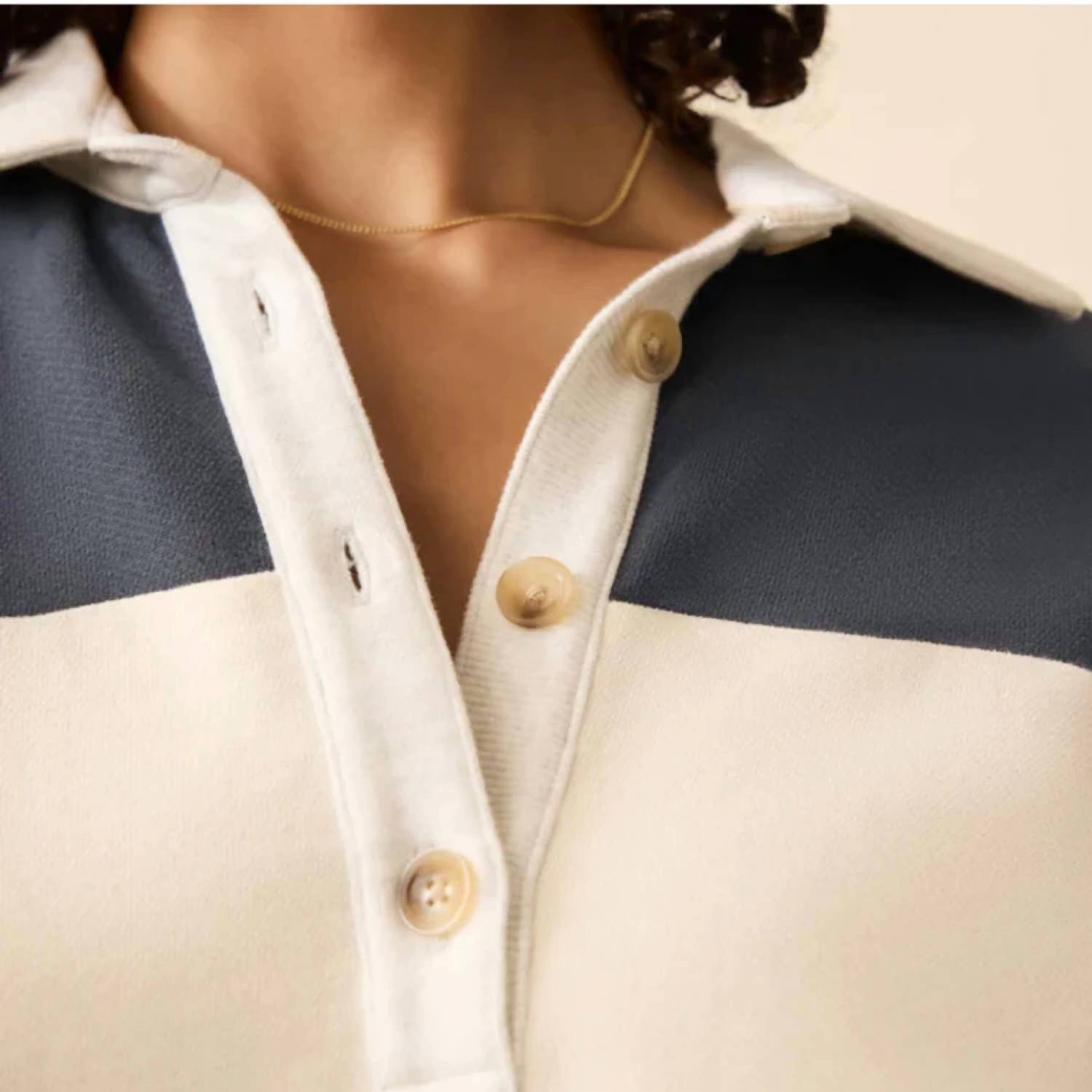 Faherty - High Standard Fleece Rugby Sweatshirt