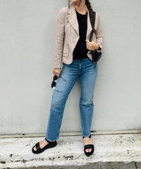 Mila Clothing - Raw Edge Blazer