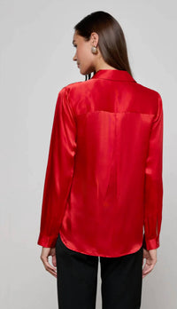 L'Agence - Tyler Long Sleeve Blouse