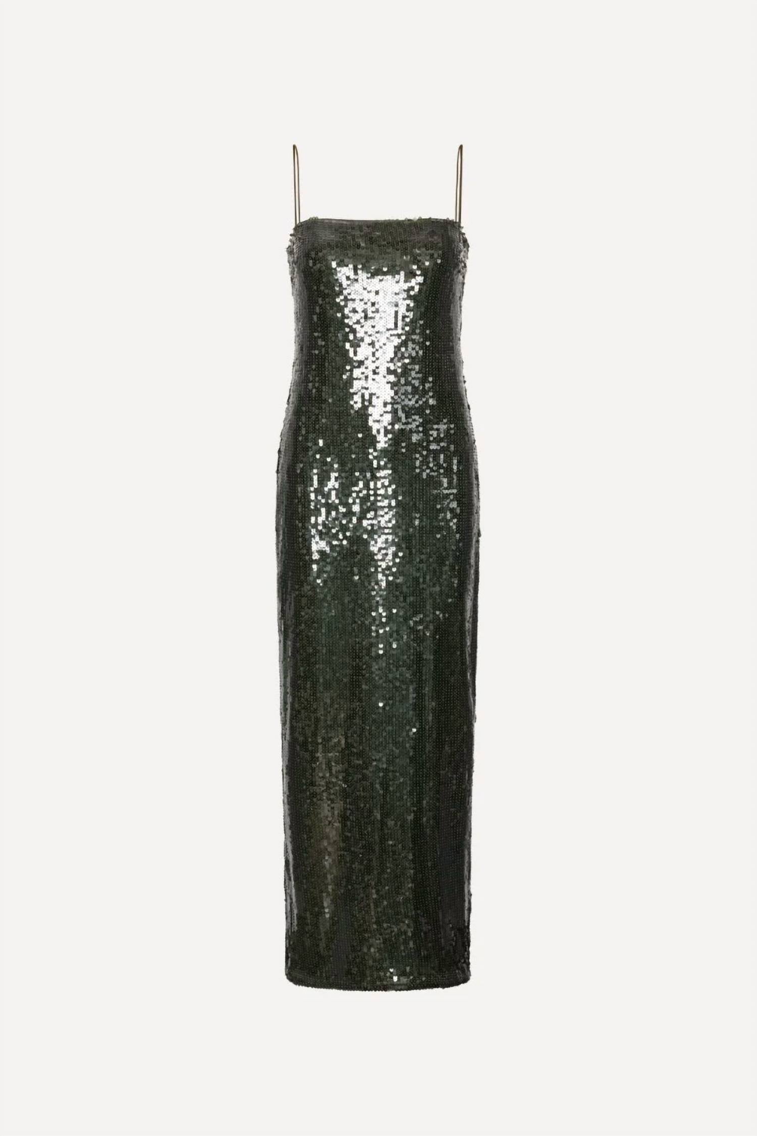 Rotate - Sequins Maxi Slip Dress
