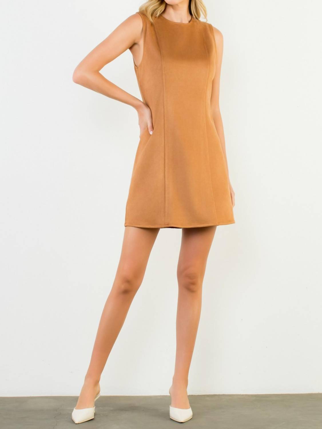Thml - Sleeveless Suede Dress