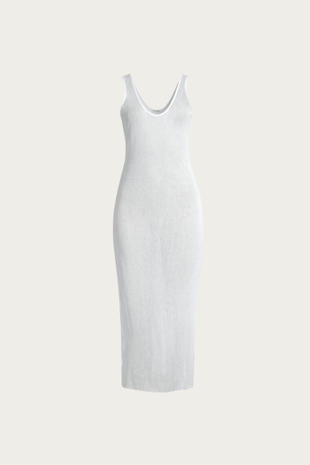 FISHNET MAXI DRESS