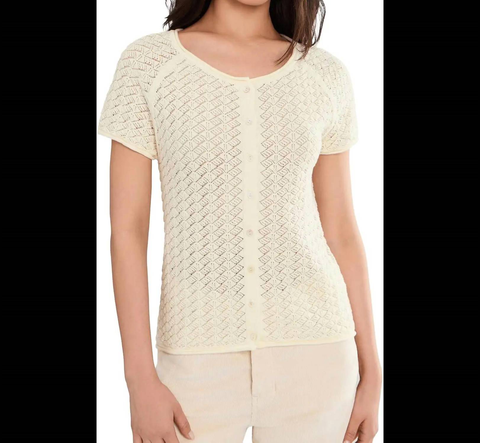 Sanctuary - All In Pointelle Top