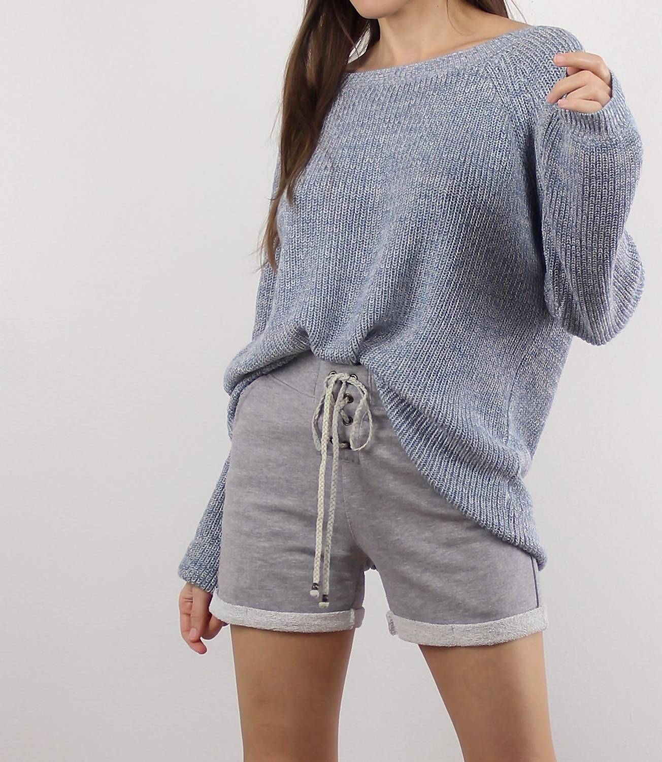 Fate - Malibu Criss Cross Style Back Sweater