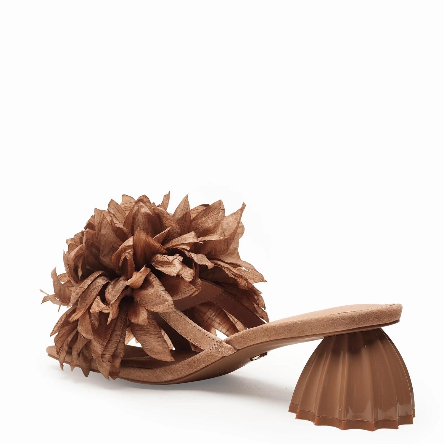 Cecelia New York - Women's Dahlia Botanical Applique Sandal