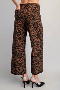 Eesome - High-rise Wide-leg Pants