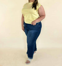 Coco + Carmen - Lilly Ruffle Cap Sleeve Top