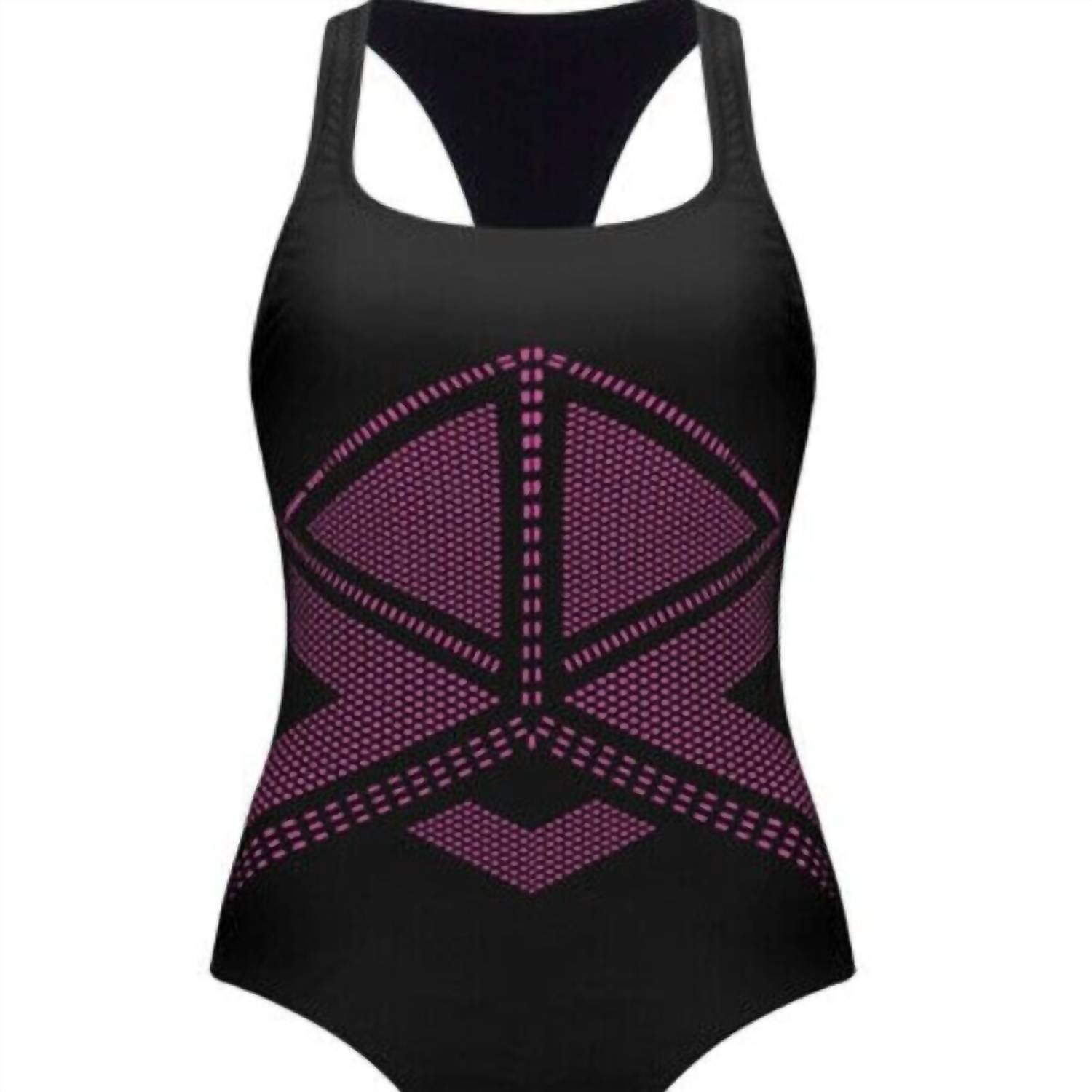 Free Sport By Gottex - Racerback One Piece Swimsuit