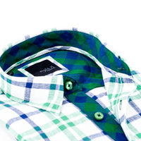 Eight X - Men's Plaid Button-up Shirt
