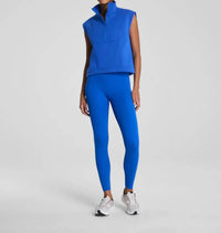 Spanx - Boostup Cotton Fleece Half Zip Vest