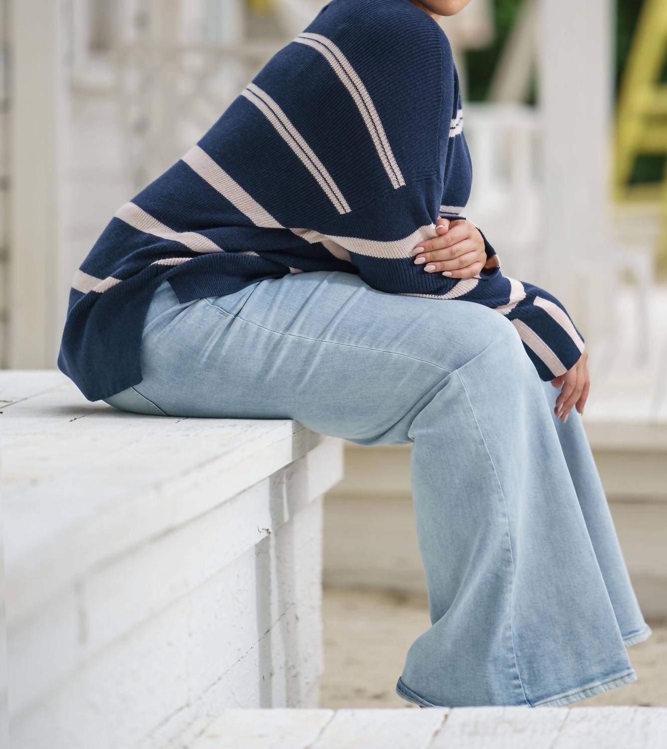 Nic + Zoe - Opposites Attract Sweater - Plus Size