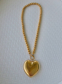 Harper Lace - Women's Bubble Heart Necklace