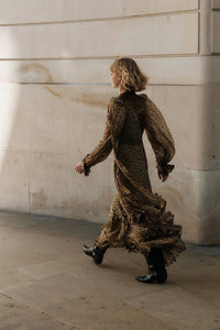 Queens Of Archive - Farrah Scarf Maxi Dress
