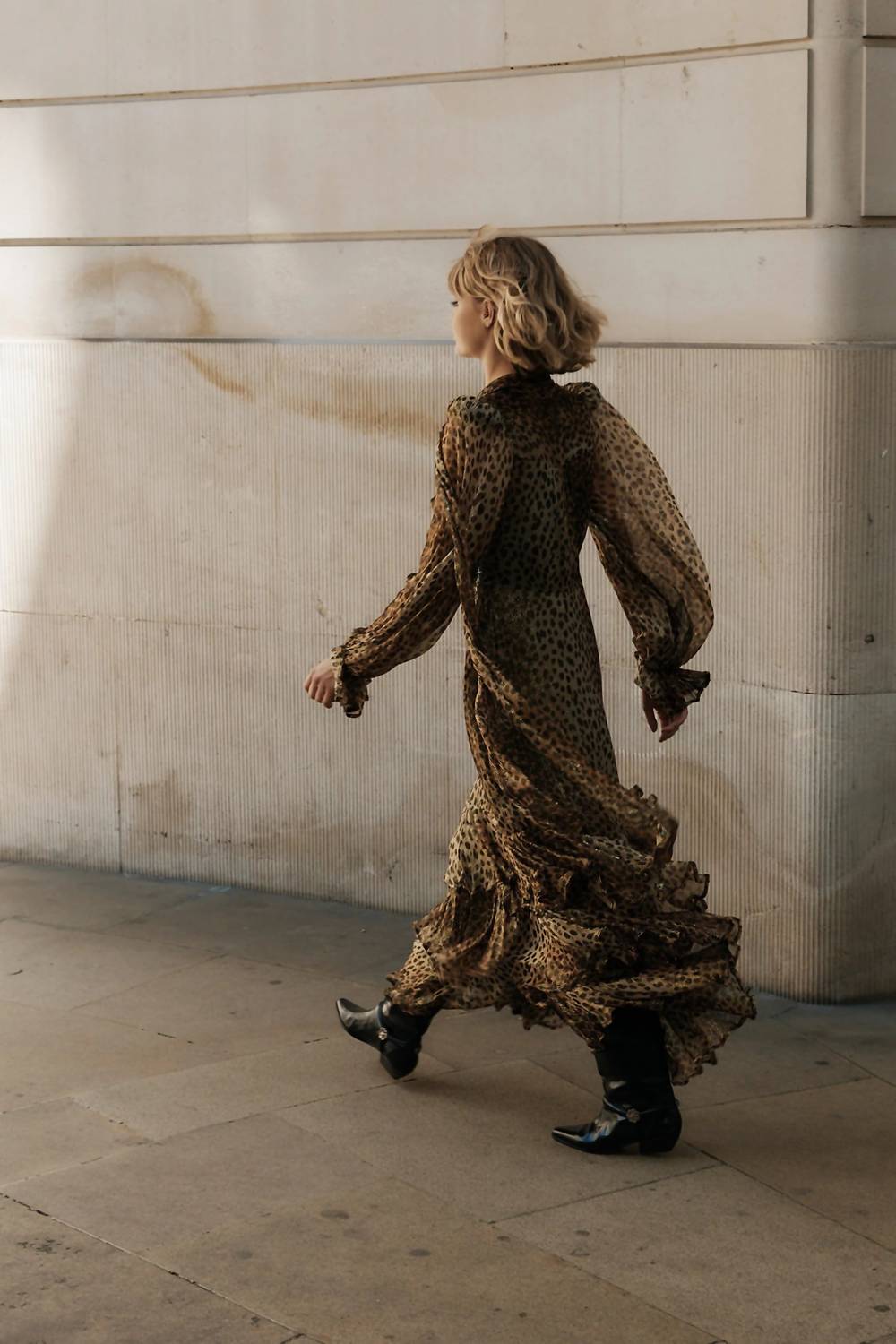 Queens Of Archive - Farrah Scarf Maxi Dress