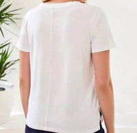 Tribal - V-neck Rib Combo T-shirt
