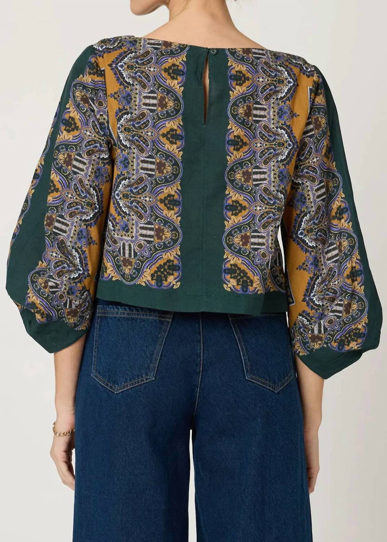 Cleobella - Solana 3/4 Sleeve Blouse