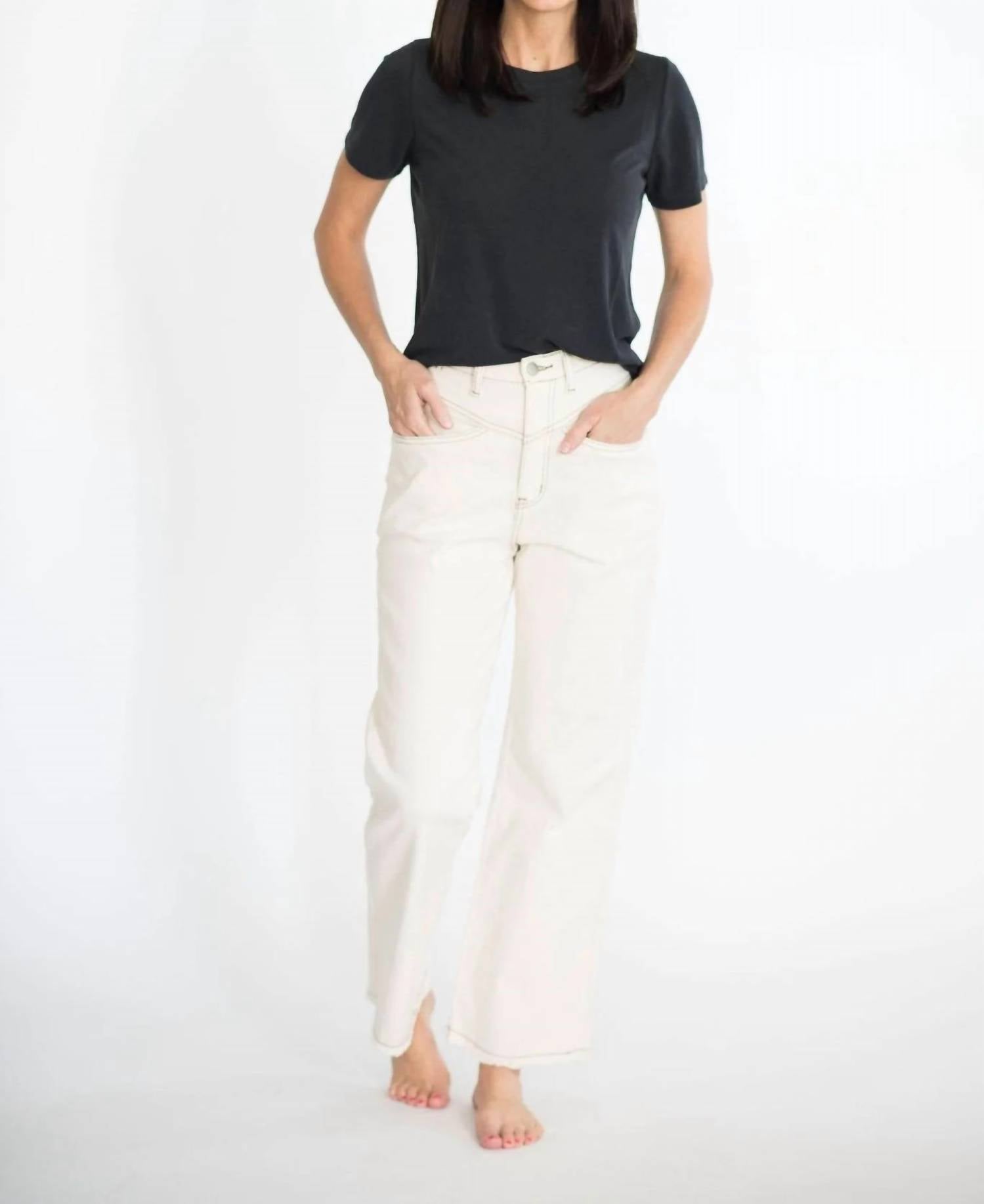 Polagram - Hopkins High Rise Wide Leg Jeans