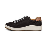 Aetrex WOMEN'S RENEE SNEAKER in black - women's sneaker - alternate view