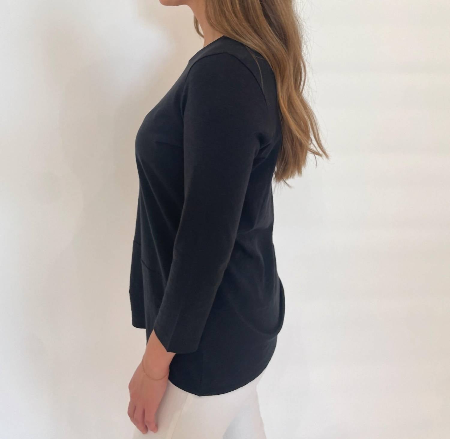 Eli - Laila 3/4 Sleeve Twist Top
