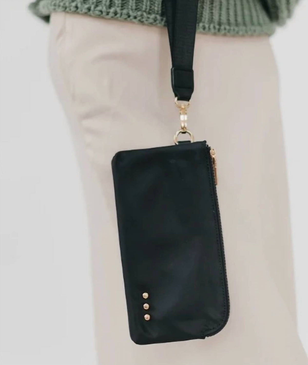 Pretty Simple - Cove Double Zip Nylon Wristlet Wallet