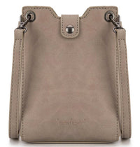 Trinity Ranch - Women's Floral Aztec Tooled Mini Tote