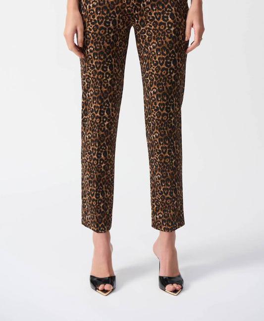 Joseph Ribkoff - Animal Print Pull-On Pants