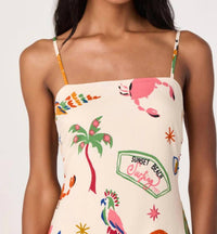 Astr - Valencia Open Back Dress