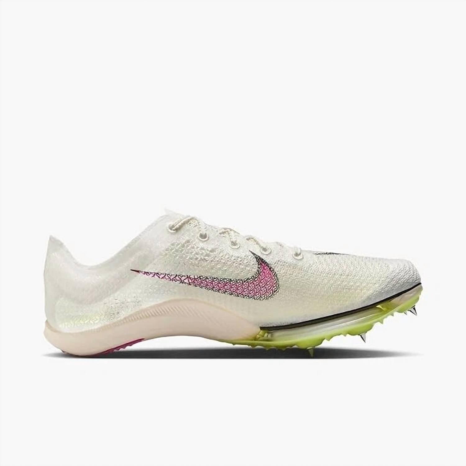 NIKE Men's Air Zoom Victory Track Spike Shoes in sail pink - men's shoe - detail view