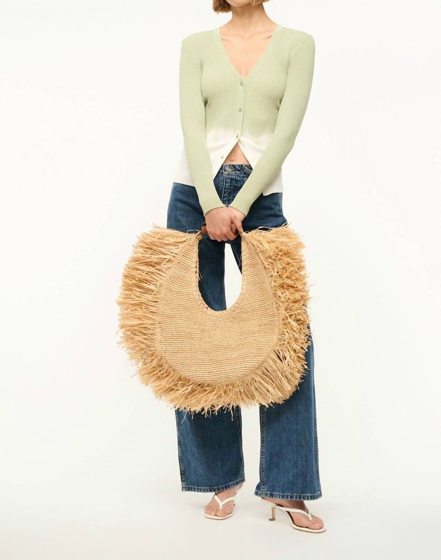 Staud - Women's Cargo Cardigan Sweater