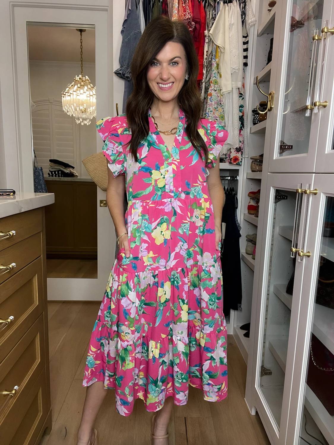 Entro - Making Your Own Luck Floral Dress