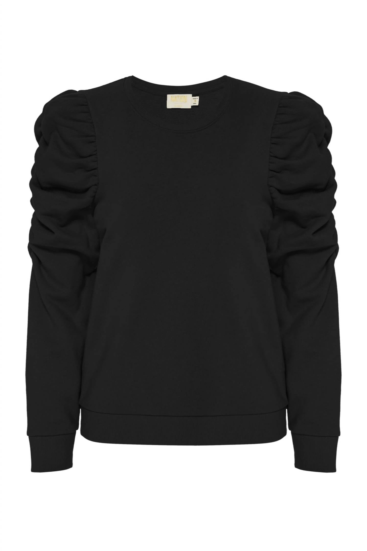 Nation Ltd - Perla Gathered Sweatshirt