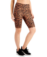 Ideology - Activewear Animal-print High-rise Bike Shorts