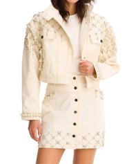 Allison New York - Women's Rhinestone Jacket