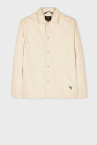 Paul Smith - Cotton-linen Broad Stripe Zebra Work Jacket