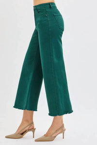 Risen - Wide Leg Cropped Jeans
