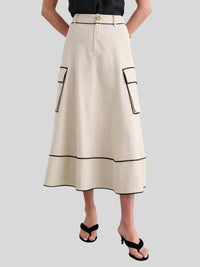 Toccin - Shiloh High Waist Cargo Skirt