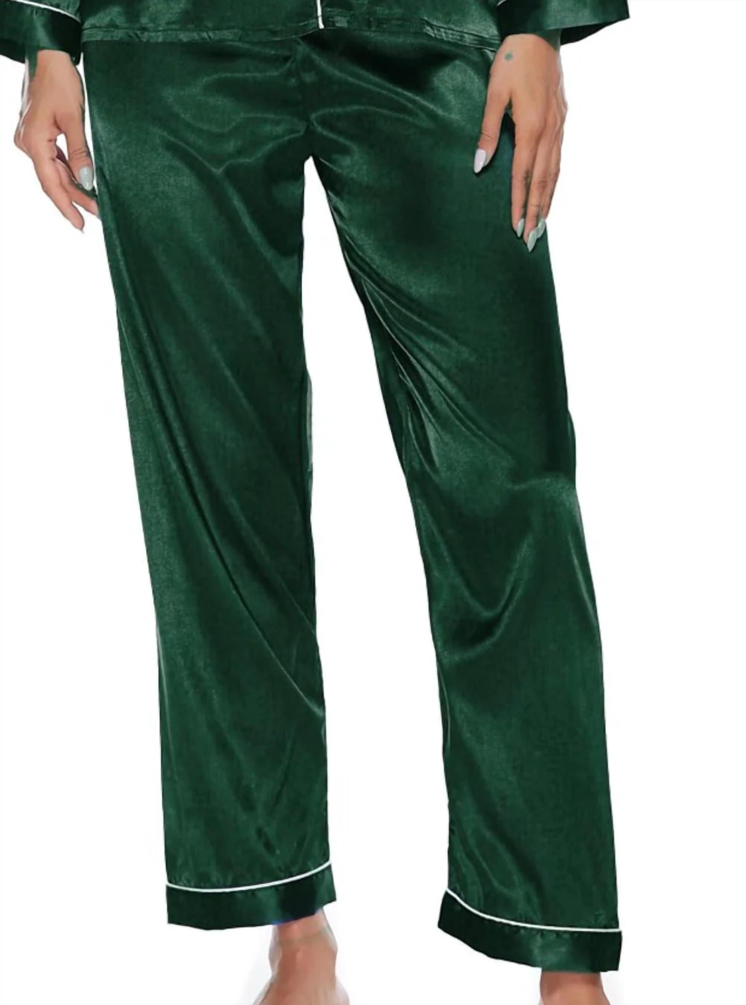 Wholesalesir - Button Up Pajamas For Long Sleeve Soft Set