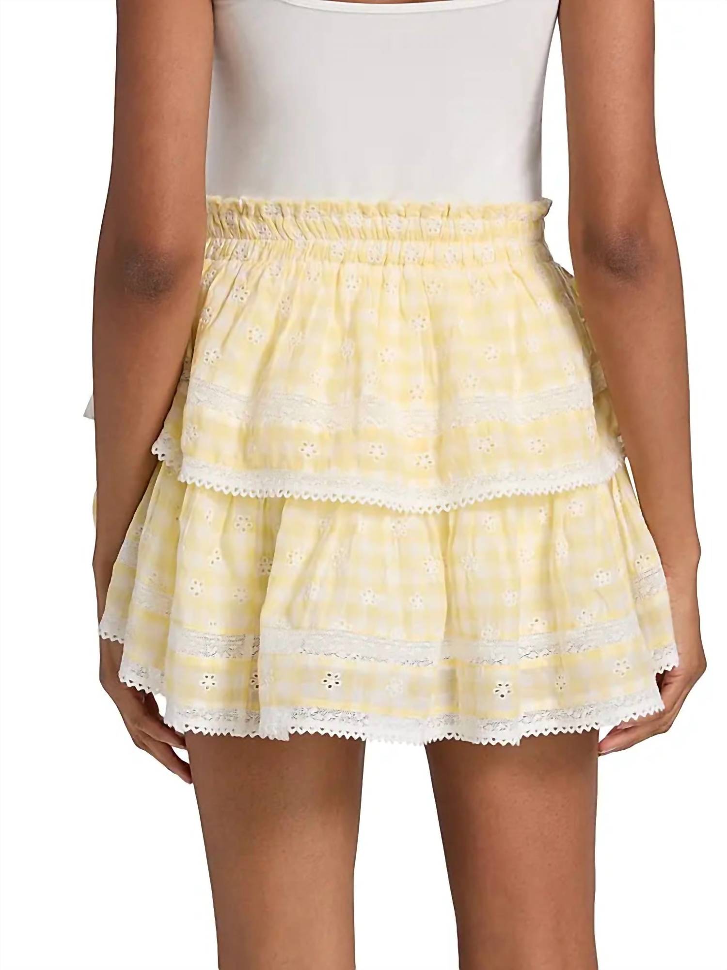 Loveshackfancy - Ruffle Mini Skirt