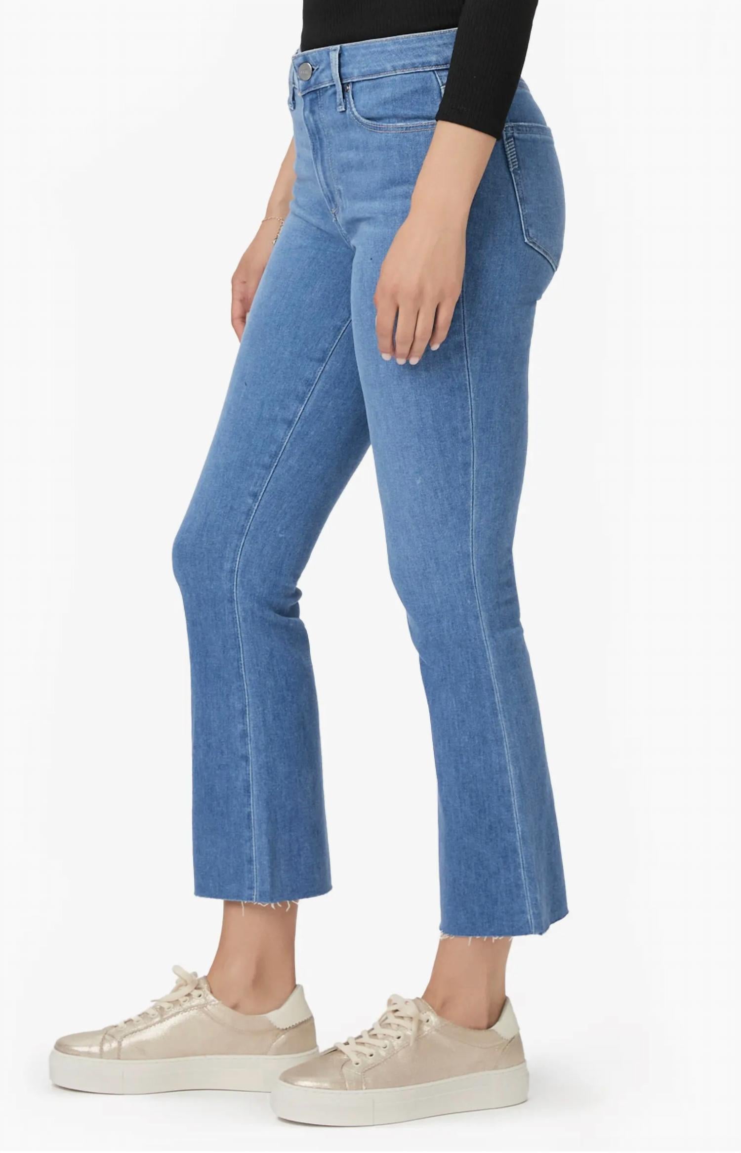 Paige - Collette Crop Flare Leg Jeans