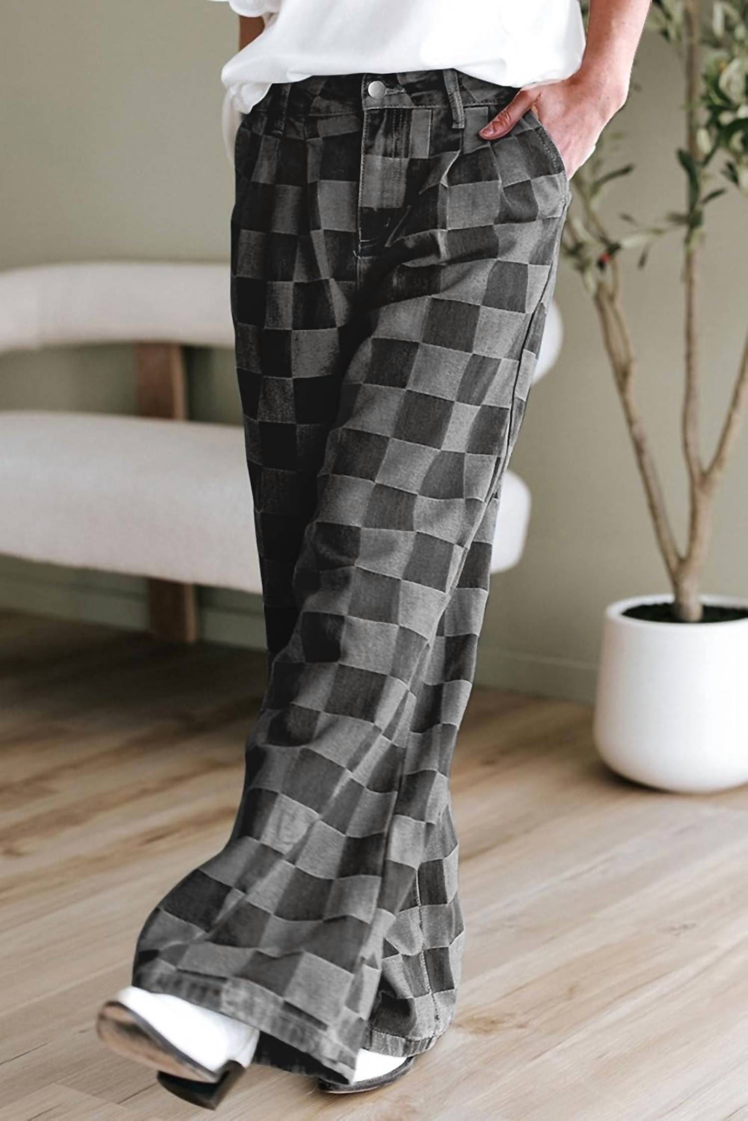 Lovesoft - Charlie Checkered Pants