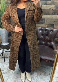 Listicle - Long Sleeve Trench Coat