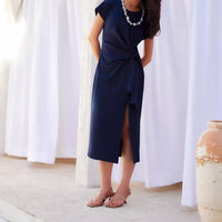Fifteen Twenty - Marisa Side Knot Midi Dress
