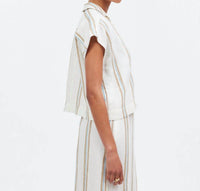 Madewell - Boxy Cap-sleeve Shirt