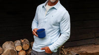 Criquet - Collared Quarter Zip Sweatshirt