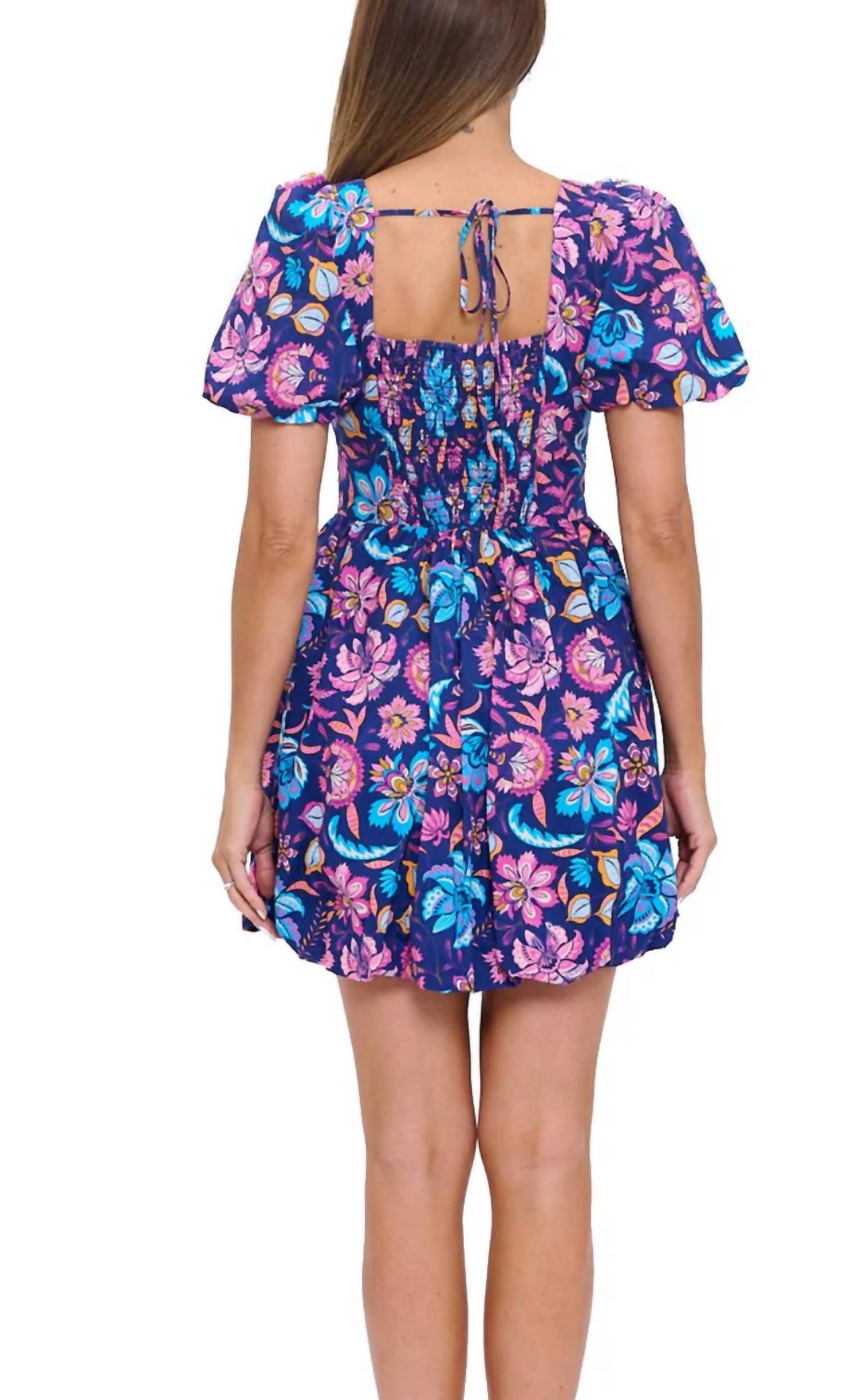 Aryeh - Clarissa Back Smocked Bubble Dress