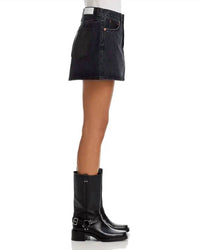 Re/Done - Classic A-line Cotton Skirt