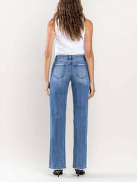 Vervet By Flying Monkey - Arabella High Rise Wide Leg Jeans