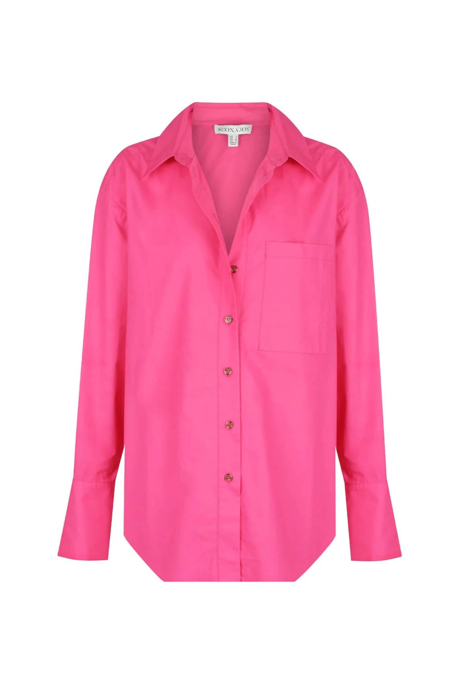 Shona Joy - ESTELA OVERSIZED SHIRT